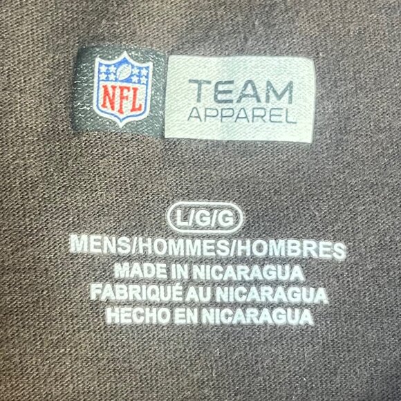 Cleveland Browns Football NFL Team Apparel TShirt Mens Large Brown - Picture 6 of 6